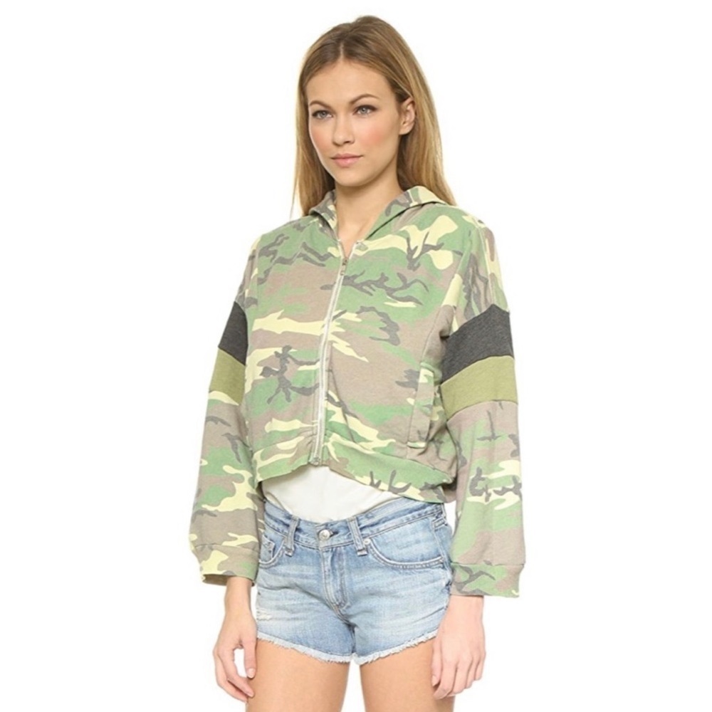 Wildfox classic camo hoodie